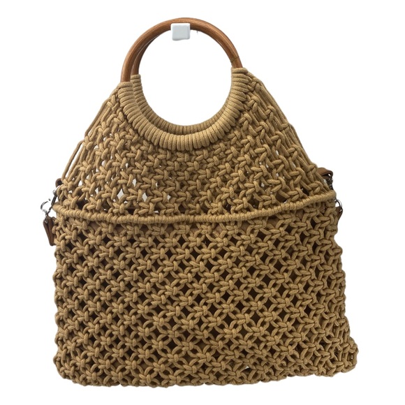 Macramé BoHo Handbag - Picture 2 of 11